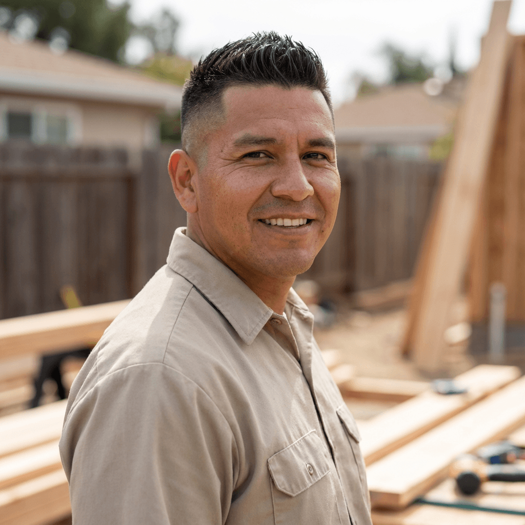 Robert Martinez, satisfied homeowner