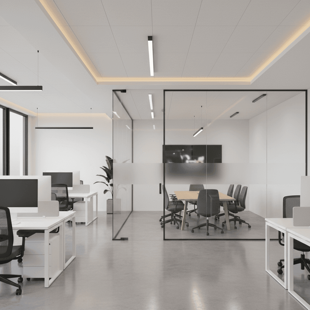 Commercial office space remodel